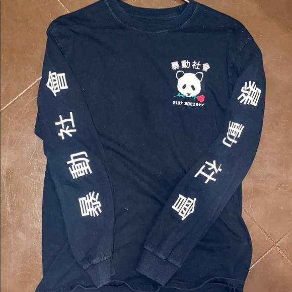 riot society panda long sleeve